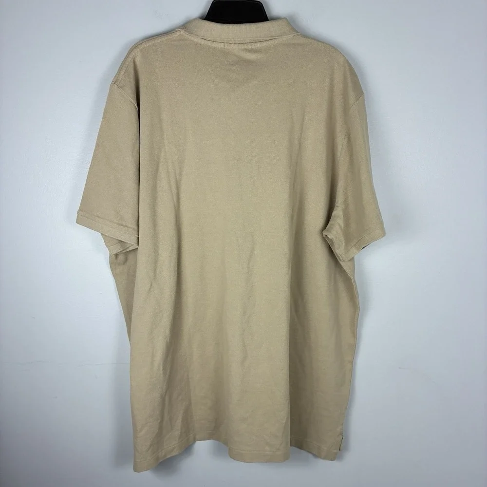 Polo Ralph Lauren Polo Shirt Mens 2X Tan Slim Fit Cotton Pony NWT